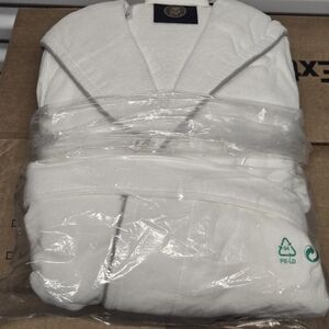 White Bathrobe Never Worn, Or Taken Out Of Package